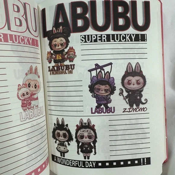 Labubu The Monsters Deep Sea Diver Hardcover 8x6 Notebook - Picture 3 of 5